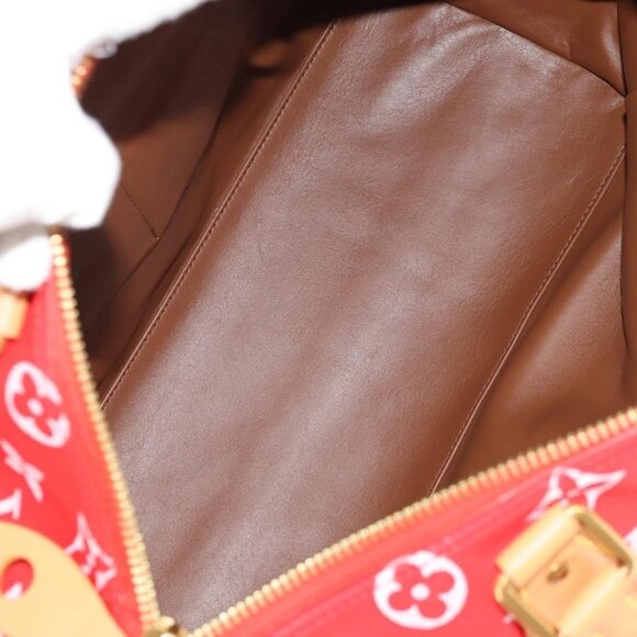 LOUIS VUITTON Monogram Speedy P9 Bandouliere 40 Bag Rouge M24420 Auth 150936SM - Picture 11 of 16